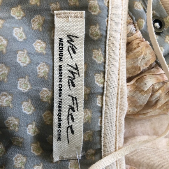 Free People We The Free Knit Tunic Top M $88 NEW - Picture 5 of 6